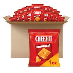 Cheez-It Cheese Crackers, Baked Snack Crackers, Lunch Snacks, Original (45 Packs)